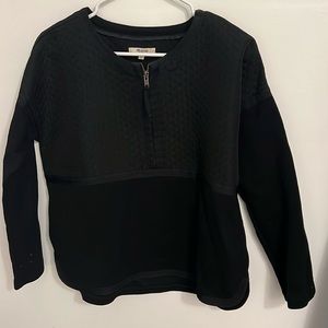 Madewell, 1937 women’s long sleeve top black